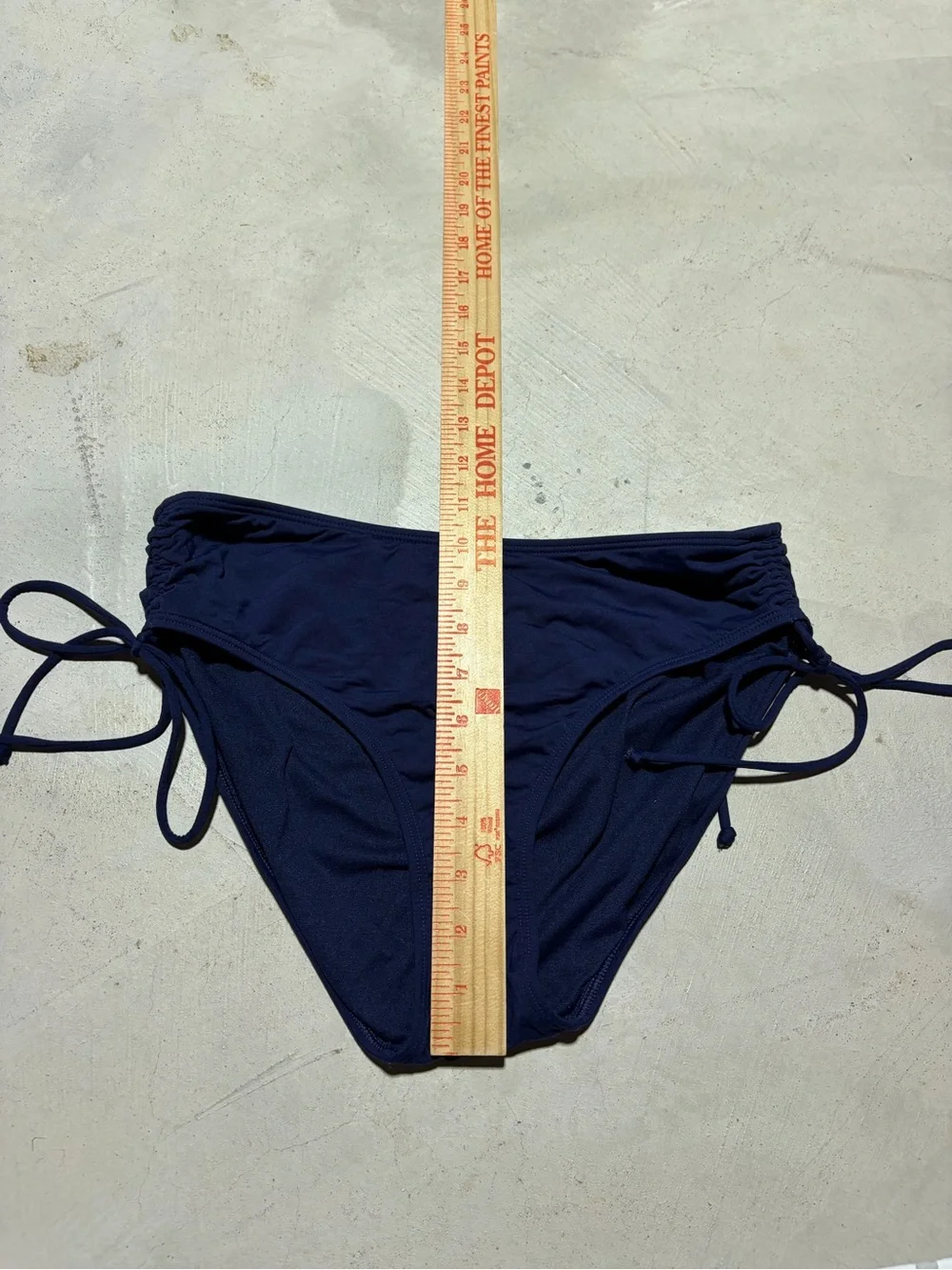 Athleta Women's Navy Side-Tie Swim Bottom medium
